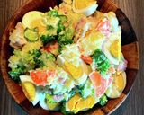 クリームチーズおかずかぼちゃサラダ作り方5写真