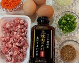 焼肉生だれでワンパン挽肉オープンオムレツ作り方2写真