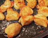 簡単時短♪鶏胸肉のマヨガーリック焼き☆作り方4写真