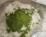 イチジク&クリチ☆米粉パウンドケーキ抹茶作り方1写真