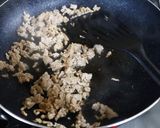 ご飯が進む♪ほうれん草の肉味噌炒め作り方2写真