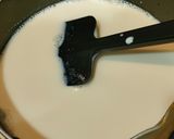 寒天deシロップが底にある豆花作り方3写真
