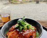 ☆高野豆腐のヘルシーカツで卵とじ☆作り方13写真