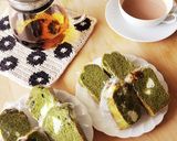 クラフト紅茶★fig&クリチ抹茶パウンド作り方2写真