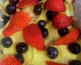 簡単クリームチーズとブルーベリーケーキ作り方4写真