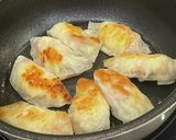 じゃがチーの揚げ焼き〜酢だれをからめて〜作り方8写真
