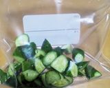 簡単、きゅうりの漬物！作り方1写真