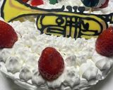 手作りケーキ　トランペット作り方1写真