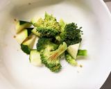 根菜茄子白菜オイごま甘酢煮味温野菜サラダ作り方3写真