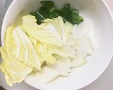 根菜茄子白菜簡単きな粉チリ味温野菜サラダ作り方6写真