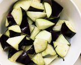 根菜茄子白菜オイごま甘酢煮味温野菜サラダ作り方8写真