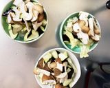 根菜茄子白菜オイごま甘酢煮味温野菜サラダ作り方9写真