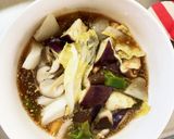 根菜茄子白菜オイごま甘酢煮味温野菜サラダ作り方14写真