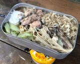 ▲山ごはん▲石狩鍋風みそラーメン作り方5写真