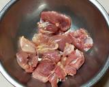 鶏とさつま芋のネギソース作り方1写真