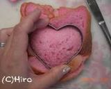 ハートのランチパック風★サンドイッチ弁当作り方4写真