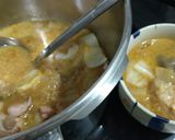 ピリ辛鶏鍋♡チーズも入れてみたよ作り方6写真