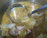 ピリ辛鶏鍋♡チーズも入れてみたよ作り方7写真