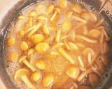 なめことニラの餡かけ豆腐。餡かけ奴。作り方2写真