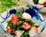 蛸とわかめの酢味噌和え作り方5写真