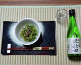 ヨウサマの減塩セリと梅の鰹ふりかけ和え作り方5写真