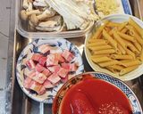 きのことベーコンのトマトペンネ作り方1写真