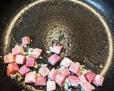 きのことベーコンのトマトペンネ作り方2写真