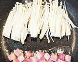 きのことベーコンのトマトペンネ作り方3写真