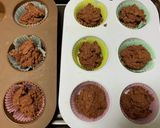 チョコヨーグルトカップケーキ(卵なし)作り方6写真