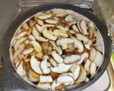 椎茸と三つ葉たっぷりの親子丼作り方4写真