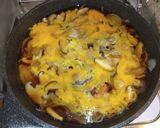 椎茸と三つ葉たっぷりの親子丼作り方6写真