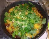 椎茸と三つ葉たっぷりの親子丼作り方7写真