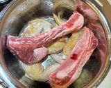 スペアリブと手羽元の煮込み作り方2写真