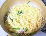 クリームレモンペッパーパスタ作り方9写真