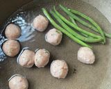 甘酸っぱ〜いタレの柚子鶏団子作り方1写真