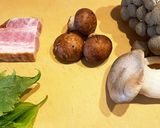 ベーコンときのこ和風パスタ作り方1写真