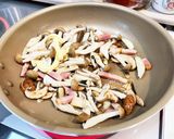 ベーコンときのこ和風パスタ作り方6写真