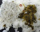 高菜とじゃこと卵のチャーハン作り方3写真