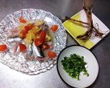 鰯の酢生姜〜カブの葉昆布塩〜掛け作り方6写真