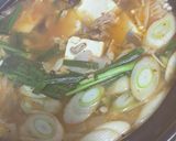キムチでチゲ鍋作り方6写真