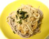 美味★油揚げエノキタケのあんかけ節分そば作り方7写真