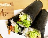 スタミナ巻き風の恵方巻き♪作り方6写真