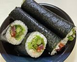カツオのたたきとチャンジャの変わり恵方巻作り方3写真