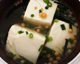 お茶漬けの素でお茶漬け豆腐作り方3写真