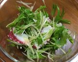 ☆タコと玉ねぎと水菜のサラダ　＋トマト作り方7写真