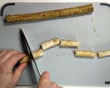 ごぼうとスナップエンドウ三色丼★動画あり作り方2写真