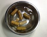 ごぼうとスナップエンドウ三色丼★動画あり作り方3写真