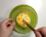 ごぼうとスナップエンドウ三色丼★動画あり作り方15写真