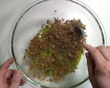 ごぼうとスナップエンドウ三色丼★動画あり作り方8写真
