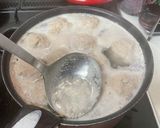 ねぎたっぷり肉団子スープ作り方4写真